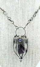 Load image into Gallery viewer, Caged Fluorite Necklace