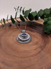 Load image into Gallery viewer, Amethyst Hollow Form Necklace