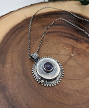 Load image into Gallery viewer, Amethyst Hollow Form Necklace