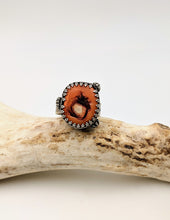 Load image into Gallery viewer, Orange Coral Ring