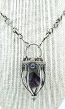 Load image into Gallery viewer, Caged Fluorite Necklace
