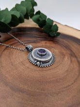 Load image into Gallery viewer, Amethyst Hollow Form Necklace
